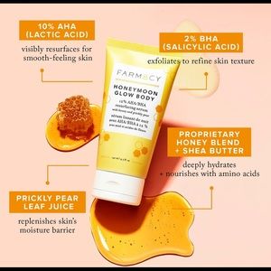 Farmacy Honeymoon Glow 12% AHA/BHA Resurfacing Body Serum